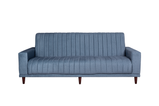 Retro Sleeper Couch - Light Blue