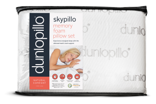 Dunlopillo Memory Foam Pillows  (2Pack)