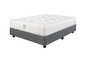 Forty Winks Sleep Pro Medium Queen Bed Set Extra Length