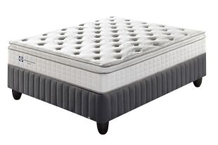 Sealy Turnberry Posturepedic Medium Queen Bed Set Extra Length