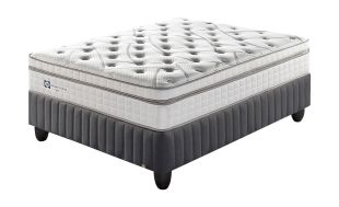 Sealy Strato Posturepedic Plush Queen Bed Set Standard Length